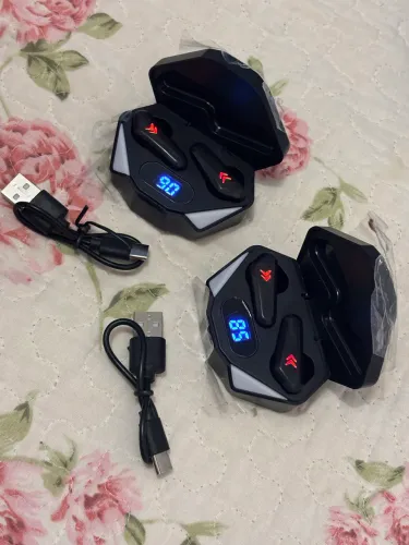 Fone Bluetooth Gamer com LED + Display Digital ? Alta Qualidade