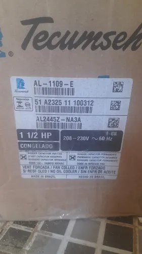 COMPRESSOR COMERCIAL DE 1.½
