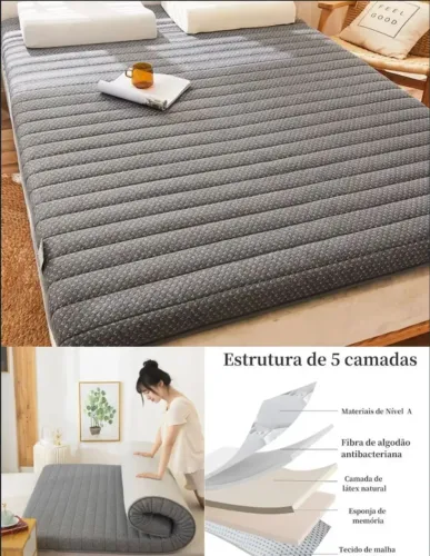 Colchão dobrável