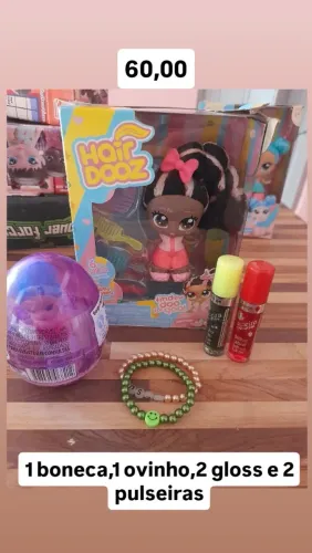 Kit de brinquedos e acessórios novos!