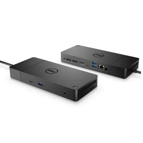 Dock Station Dell Dw19 + Fonte Dell 130W ,DisplayPort, HDMI, RJ45 , USB-C,USB-A 3.1