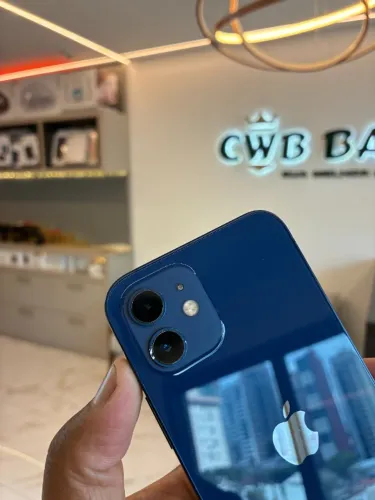 iPhone 12 128GB Azul 80% - Loja Fisica