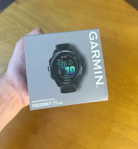Garmin 570 42mm lacrado com 1 ano de garantia com nota loja física BH