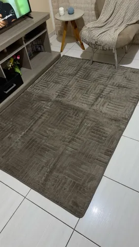 Tapete de sala 1,40x2m auto relevo 3d