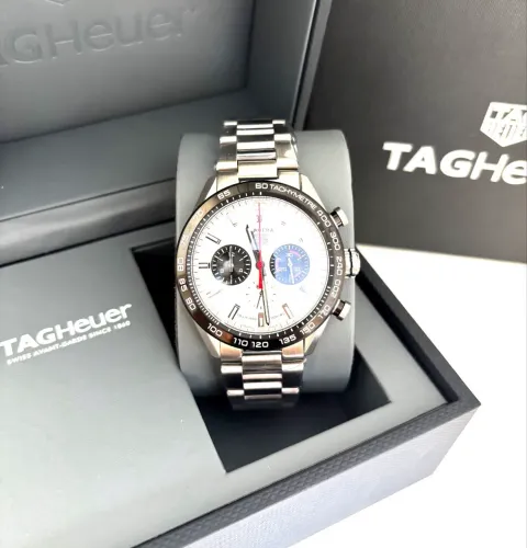 RELOGIO MASCULINO TAG HEUER CARRERA PORSCHE 43MM LINHA PREM AAA+ QUARTZO