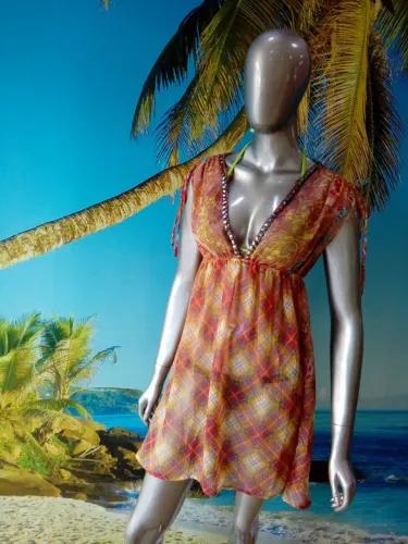 Saída de Praia Vestido Indiano