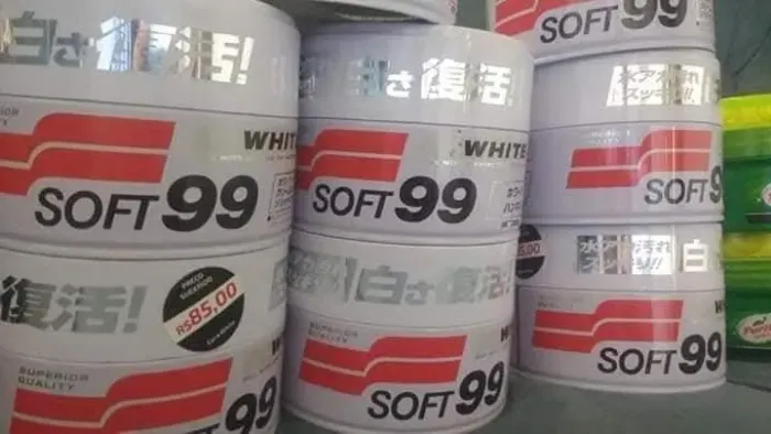 Cera automotiva soft 99 novas,/4und só 
