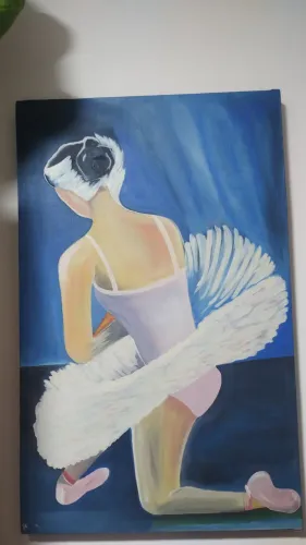 Quadro de bailarina 
