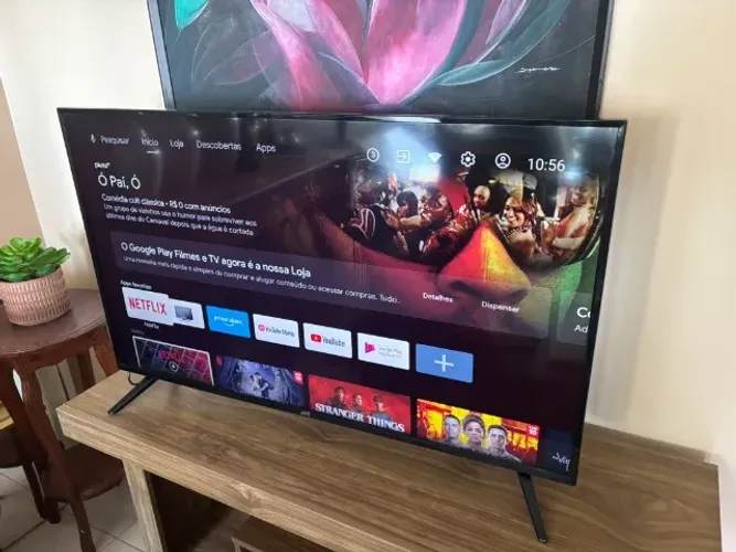 TV LED 43" JVC - Ótimo estado - Pronta pra Uso