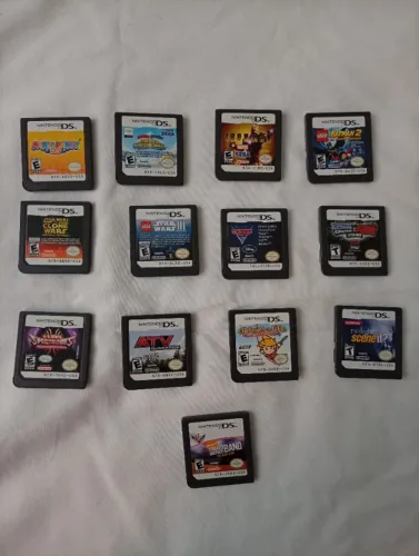 JOGOS NINTENDO DS LOTE OU UNIDADE