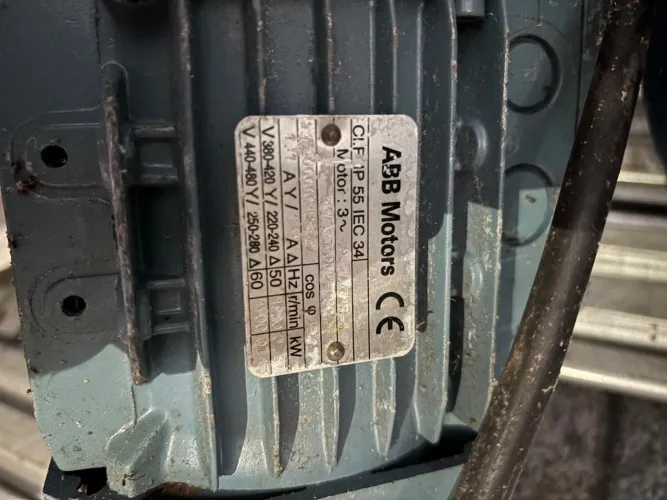 Motoredutor e motor 3cv trifásico