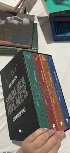 Box Capa dura Sherlok Holmes