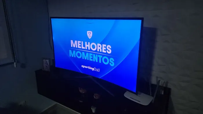 Smart TV Samsung 49 tela curva