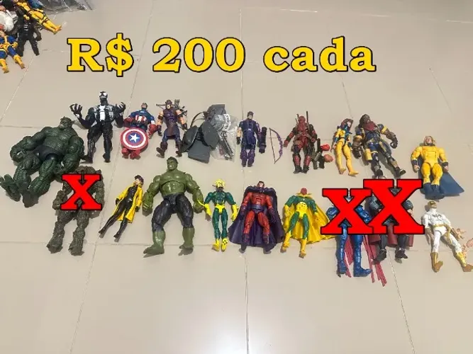 COLEÇÃO/LOTE - MARVEL LEGENDS TOYBIZ E HASBRO - ACTION FIGURES