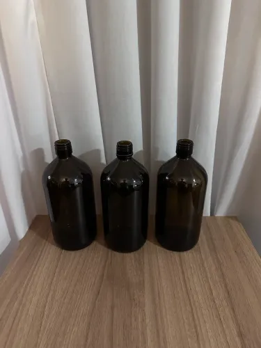 Garrafa Âmbar 