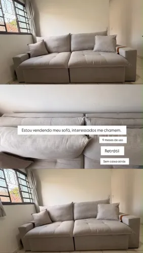 Sofá retrátil | 2 Lugares