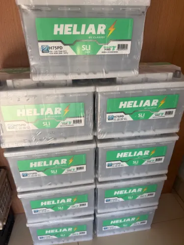 Bateria Heliar 75 ah promoção !
