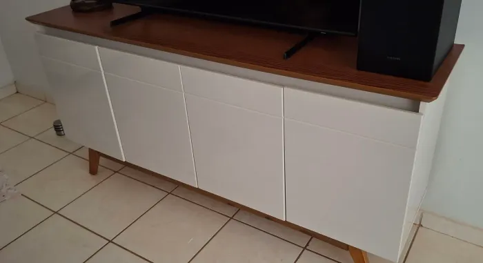 Buffet hack Off/White 4 portas