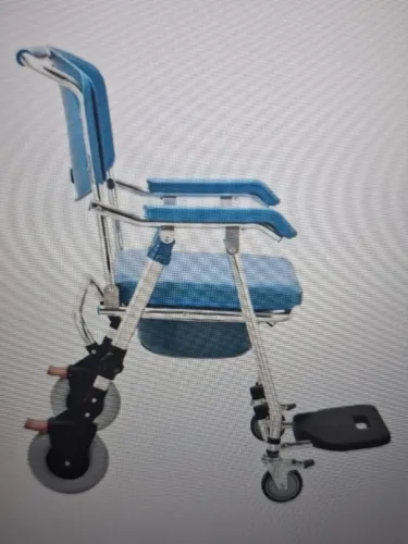 CADEIRA DE BANHO HIGIÊNICA DOBRÁVEL DE ALUMÍNIO (ATÉ 150KG) Marca:PROCIRURGICA