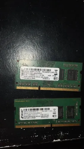 Memória ram ddr4 e ddr3 notebook 4gb ram as 3