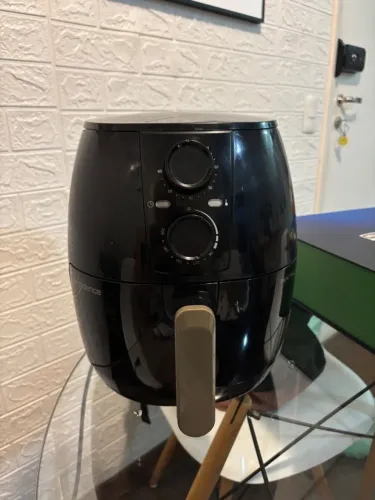 Fritadeira Cadence Pratic Fryer Sem Óleo 3l Cor Preto