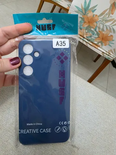 Capinha para Samsung Galaxy A35 - Cor Azul Marinho