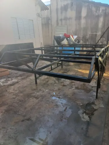 grade de ferragem para f1000 carroceria de madeira