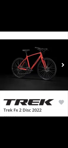 Bicicleta Trek FX 2 Disc 2022 Tamanho L