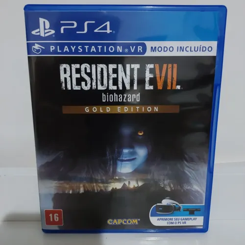 Resident Evil 7 Biohazard Gold Edition PS4 PS5 Midia Fisica
