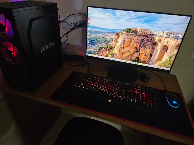 * Vai Tudo* Cadeira, Mesa PC Gamer Compl. Desapego * Troco por Moto