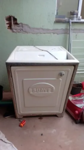 Tanque de levar roupa com motor