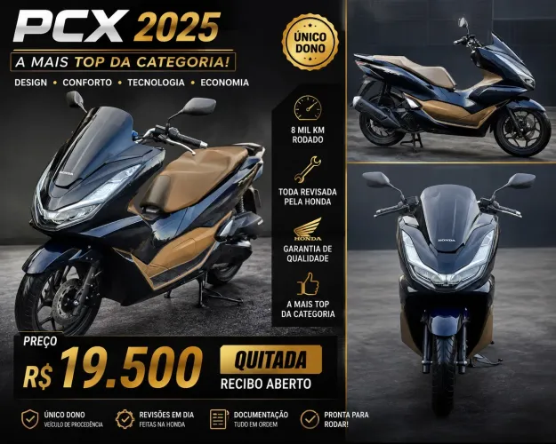 Moto mais nova do Rio de Janeiro