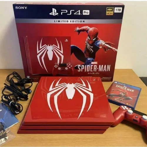 PS4 PRÓ 1TB SPIDER-MAN LIMITED EDITION
