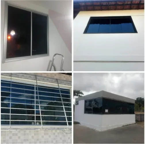 Películas fumê residencial insulfilm profissional para janelas e portas de vidro em geral