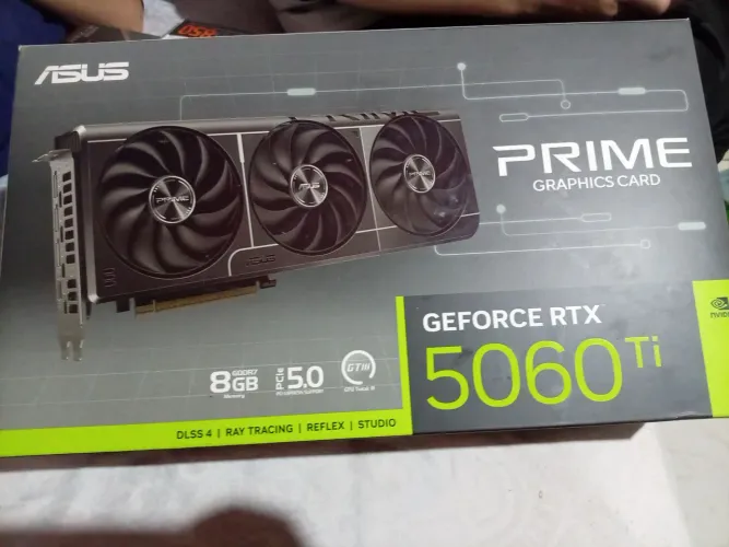 Vendo placa de vídeo geforce Rtx 5060Ti 8GB