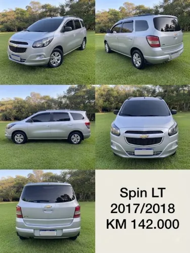 Chevrolet Spin LT 1.8 8V Econo.flex 5P Mec. 2018
