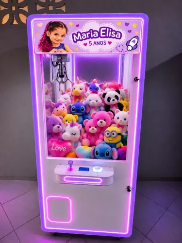 Máquina de Pelúcia para Eventos