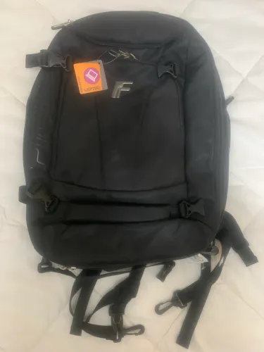 Mochila Fico Executiva Preta para Notebook - Nova com Etiqueta