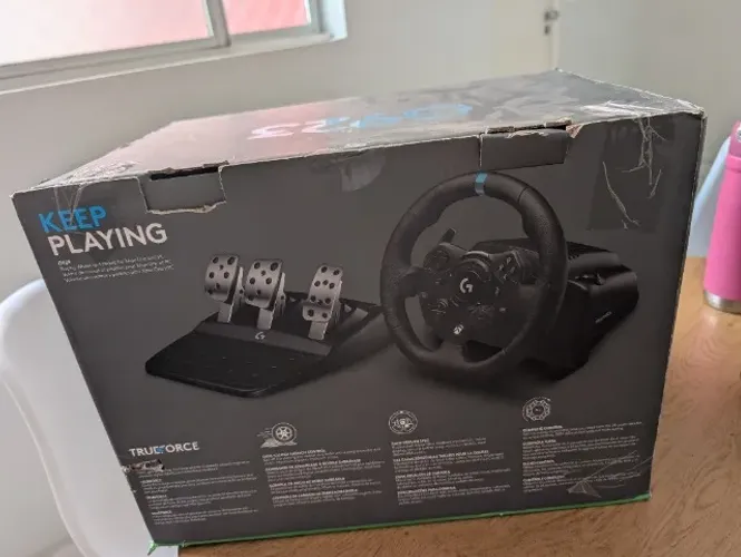 Volante Logitech G923 + Câmbio