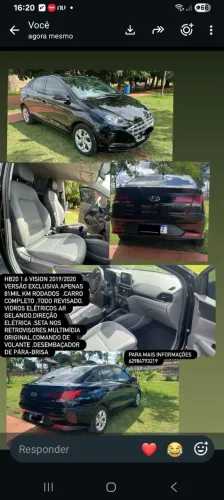 Hyundai HB20S Vision 1.6 Flex 16V MEC 2020