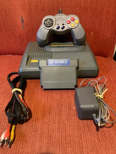 Dynavision Com Controle Original e 30 Jogos