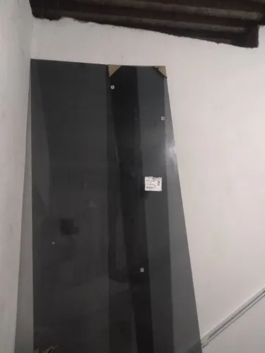 Box de vidro fumê de abrir até o teto ,somente vidro ,para vão de 0,95 até 1,00 x240 