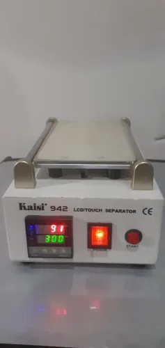 Separadora de LCD e Touch Kaisi 942 BIVOLT com Vácuo - Para Manutenção de Celular (Funcion