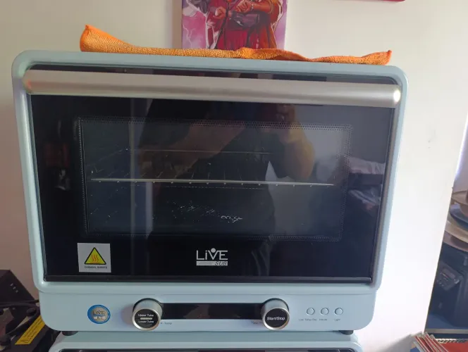Forno live para sublimação