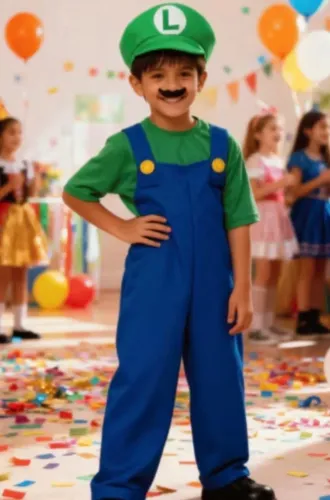 Fantasia infantil Luigi