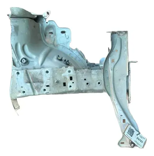 Ponta Longarina Esquerda Peugeot 208 2018 Branco