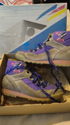 Bota Dachstein Casual / Trekking (Roxa e Cinza)