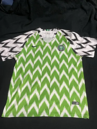 Camisa Nigéria 2018/19 Verde e Branca XL