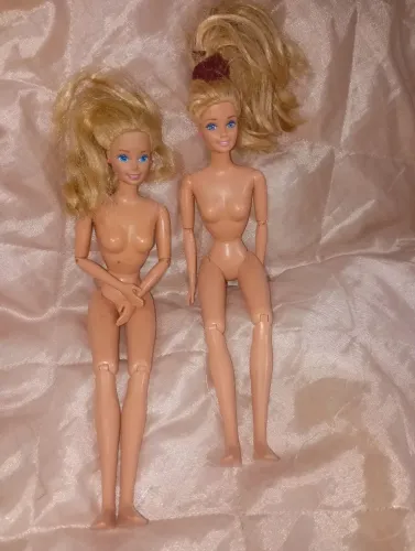 Lote com 2 bonecas Mattel antiga 