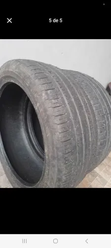 Par de Pneu meia vida aro 19 só 140 reais